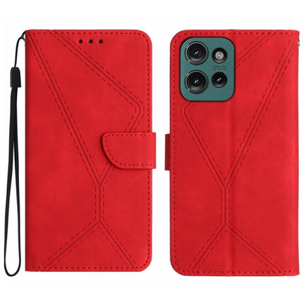 Stitching Embossed Leather Phone Case, For Motorola Moto G35 5G, For Motorola Moto G55 5G, For Motorola Moto G45 5G, For Motorola Edge 50 5G