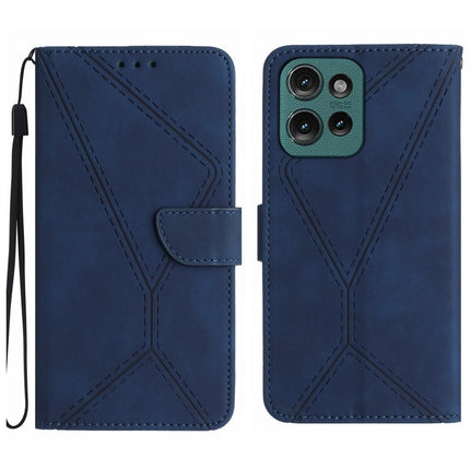 Stitching Embossed Leather Phone Case, For Motorola Moto G35 5G, For Motorola Moto G55 5G, For Motorola Moto G45 5G, For Motorola Edge 50 5G