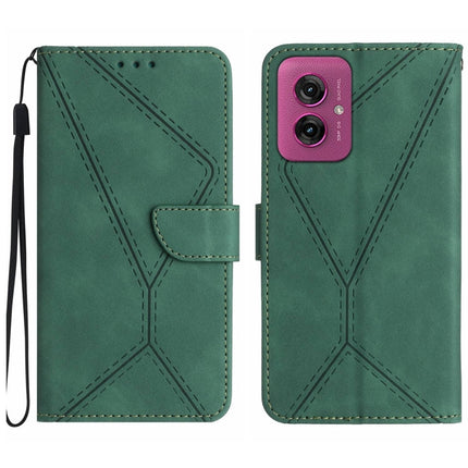 Stitching Embossed Leather Phone Case, For Motorola Moto G35 5G, For Motorola Moto G55 5G, For Motorola Moto G45 5G, For Motorola Edge 50 5G