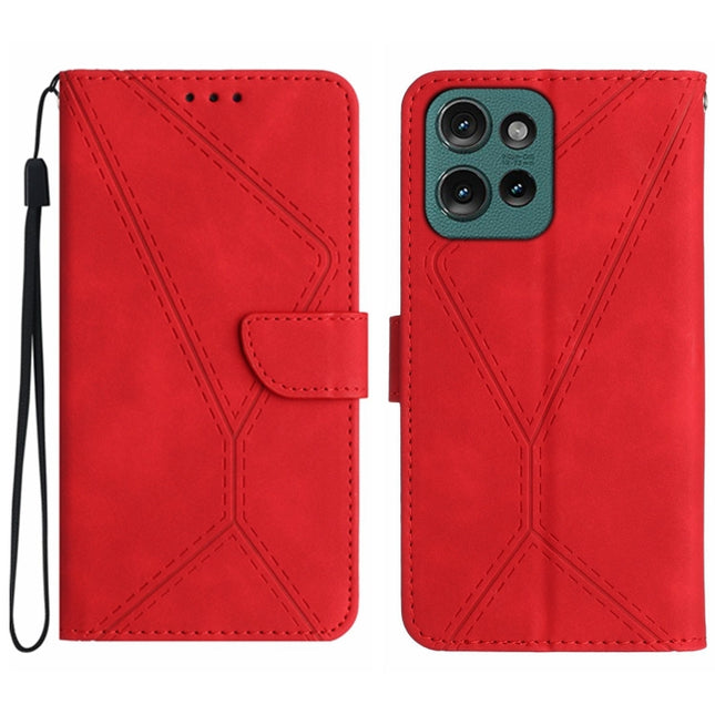 Stitching Embossed Leather Phone Case, For Motorola Moto G Play 2025, For Motorola Moto G75 5G, For Motorola Moto G35 5G, For Motorola Moto G55 5G