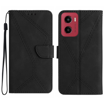 Stitching Embossed Leather Phone Case, For Motorola Edge 60 Pro, For Motorola Edge 60 5G, For Motorola Moto G Stylus 5G 2025, For Motorola Moto G05