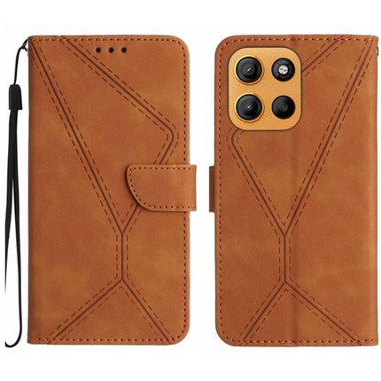 Stitching Embossed Leather Phone Case, For Motorola Edge 60 Pro, For Motorola Edge 60 5G, For Motorola Moto G Stylus 5G 2025, For Motorola Moto G05