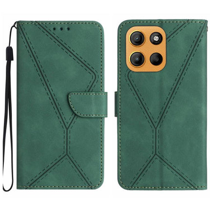 Stitching Embossed Leather Phone Case, For Motorola Edge 60 Pro, For Motorola Edge 60 5G, For Motorola Moto G Stylus 5G 2025, For Motorola Moto G05