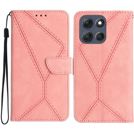 Stitching Embossed Leather Phone Case, For Motorola Edge 60 Neo 5G, For Motorola Moto G06 4G, For Motorola Moto G86 5G, For Motorola Moto G56 5G