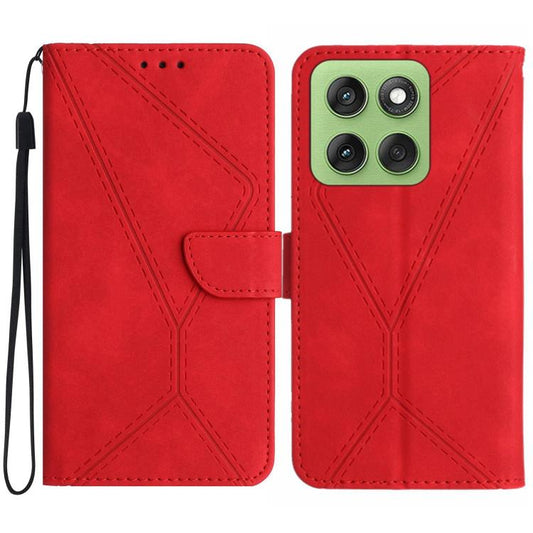 Stitching Embossed Leather Phone Case