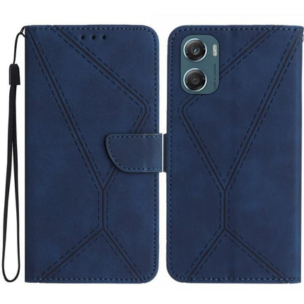 Stitching Embossed Leather Phone Case, For Motorola Edge 60 Neo 5G, For Motorola Moto G06 4G, For Motorola Moto G86 5G, For Motorola Moto G56 5G