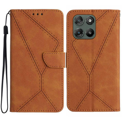 Stitching Embossed Leather Phone Case, For Motorola Edge 70 Fusion 5G, For Motorola Moto G67 5G / G77 5G, For Motorola Moto G67 Power 5G, For Motorola Edge 70 5G Global