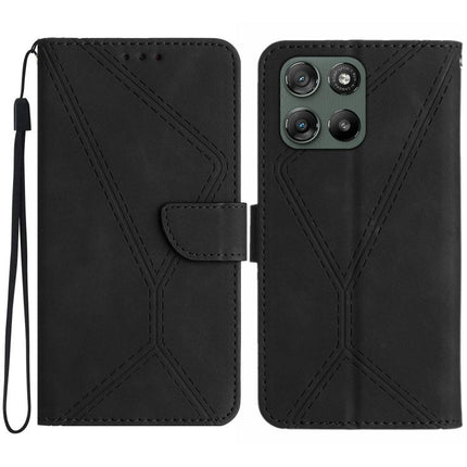 Stitching Embossed Leather Phone Case, For Motorola Edge 70 Fusion 5G, For Motorola Moto G67 5G / G77 5G, For Motorola Moto G67 Power 5G, For Motorola Edge 70 5G Global