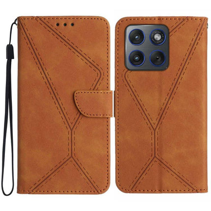 Stitching Embossed Leather Phone Case, For Motorola Edge 70 Fusion 5G, For Motorola Moto G67 5G / G77 5G, For Motorola Moto G67 Power 5G, For Motorola Edge 70 5G Global