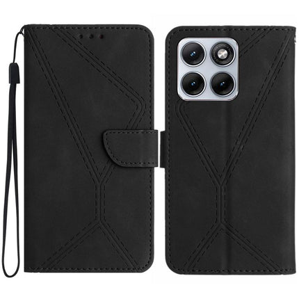 Stitching Embossed Leather Phone Case, For Motorola Edge 70 Fusion 5G, For Motorola Moto G67 5G / G77 5G, For Motorola Moto G67 Power 5G, For Motorola Edge 70 5G Global