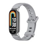 For Xiaomi Smart Band 10 / 9 / 8 / Grey+Silver