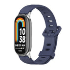 For Xiaomi Smart Band 10 / 9 / 8 / Midnight Blue+Silver