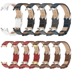 Mijobs Microfiber PU Leather Watch Band, For Xiaomi Smart Band 10 / 9 / 8