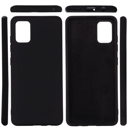 Solid Color Liquid Silicone Shockproof Full Coverage Protective Case, For Samsung Galaxy A51 5G