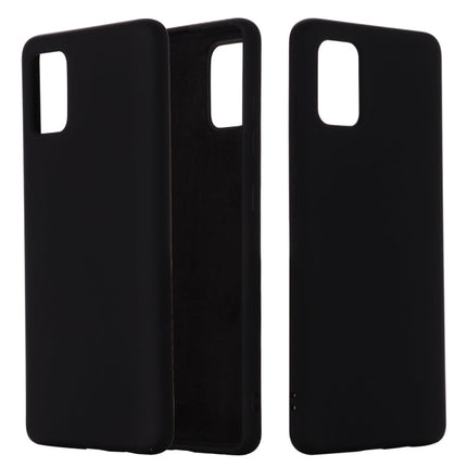 Solid Color Liquid Silicone Shockproof Full Coverage Protective Case, For Samsung Galaxy A51 5G