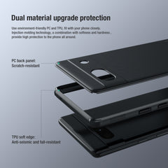 NILLKIN Frosted Shield Pro PC + TPU Phone Case, For Google Pixel 7A, For Google Pixel 8a, For Google Pixel 8 Pro, For Google Pixel 8