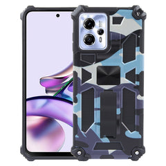 Camouflage Armor Kickstand TPU + PC Magnetic Phone Case, For Motorola Moto G13 / G23 4G/ G53 5G, For Motorola Moto G Power 5G 2024