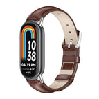 For Xiaomi Smart Band 10 / 9 / 8 / Bamboo Coffee Silver
