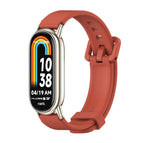 For Xiaomi Smart Band 10 / 9 / 8 / Orange+Light Gold