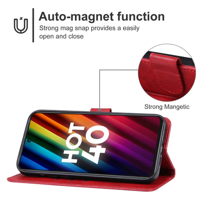 Leather Phone Case, For Infinix Hot 40