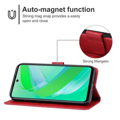 Leather Phone Case, For Infinix Smart 8 Pro, For Infinix Smart 8 Plus, For Infinix Note 40 Pro 4G, For Infinix Note 40 Pro, For Infinix Hot 40 Pro, For Infinix Hot 40, For Infinix Hot 40i, For Infinix Note 30 5G, For Infinix Note 30 Pro