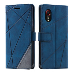 Skin Feel Splicing Leather Phone Case
