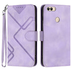 For Huawei P smart 2018/Enjoy 7S / Light Purple