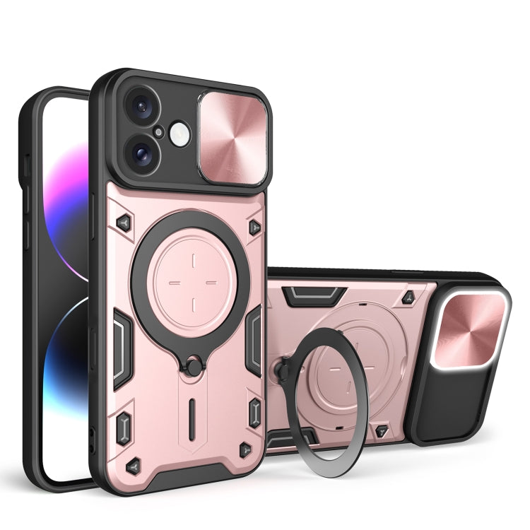 CD Texture Sliding Camshield Magnetic Holder Phone Case, For iPhone 16 Plus, For iPhone 13 Pro, For iPhone 12, For iPhone 12 Pro Max, For iPhone 11