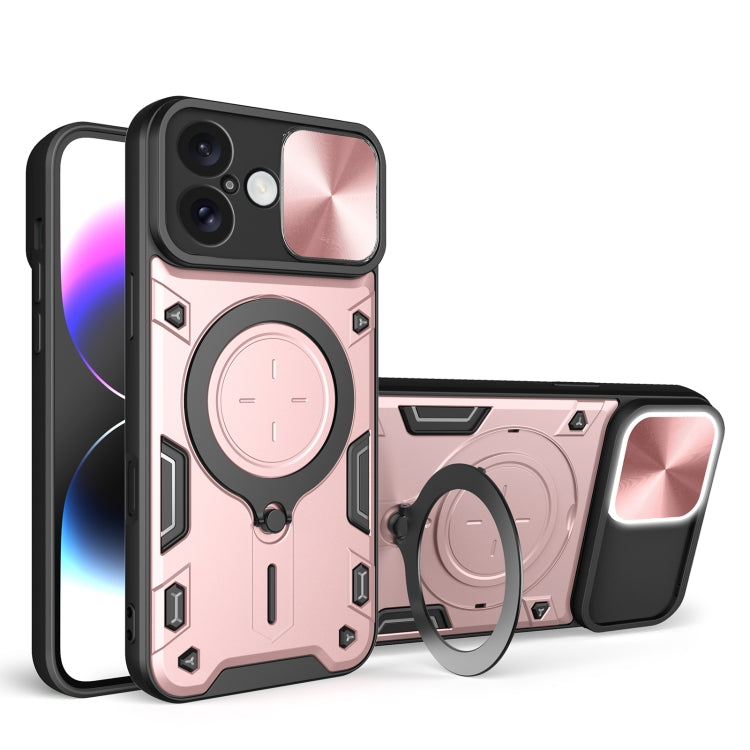 CD Texture Sliding Camshield Magnetic Holder Phone Case, Series 2