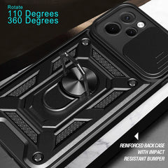 Sliding Camera Cover Design TPU+PC Phone Case, For Huawei nova Y61