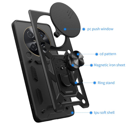 Sliding Camera Cover Design TPU+PC Phone Case, For Huawei nova 12i 4G Global