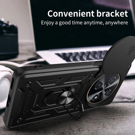 Sliding Camera Cover Design TPU+PC Phone Case, For Huawei nova 12i 4G Global