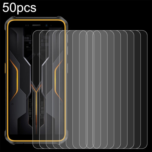 50pcs 0.26mm 9H 2.5D Tempered Glass Film, For Ulefone Armor X12 Pro, For Ulefone Armor X13, For Ulefone Armor 22, For Ulefone Armor 21, For Ulefone Power Armor X11, For Ulefone Note 15