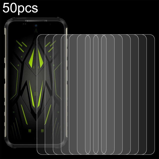 50pcs 0.26mm 9H 2.5D Tempered Glass Film, For Ulefone Armor 22, For Ulefone Armor 21, For Ulefone Armor X12 Pro, For Ulefone Armor X13, For Ulefone Power Armor X11, For Ulefone Note 15