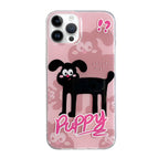 For iPhone 13 Pro / Black Puppy