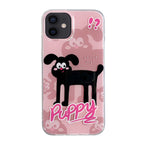 For iPhone 12 / Black Puppy