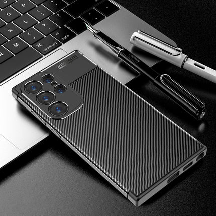 Carbon Fiber Texture Shockproof TPU Phone Case, For Samsung Galaxy Xcover7, For Samsung Galaxy A55, For Samsung Galaxy A35, For Samsung Galaxy S24 Ultra 5G, For Samsung Galaxy S24+ 5G, For Samsung Galaxy S24 5G, For Samsung Galaxy A15                  ...