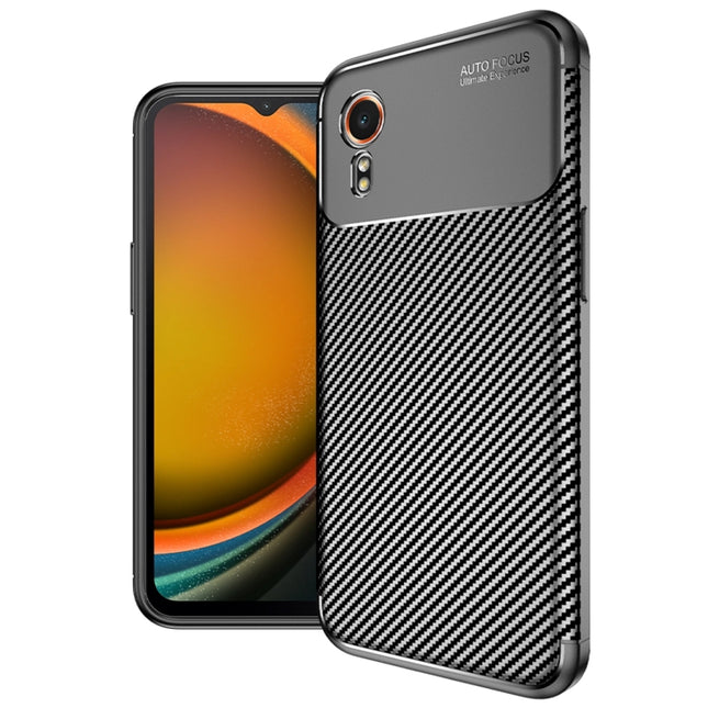 Carbon Fiber Texture Shockproof TPU Phone Case, For Samsung Galaxy Xcover7, For Samsung Galaxy A55, For Samsung Galaxy A35, For Samsung Galaxy S24 Ultra 5G, For Samsung Galaxy S24+ 5G, For Samsung Galaxy S24 5G, For Samsung Galaxy A05s                 ...