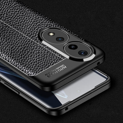 Litchi Texture Shockproof TPU Phone Case, For Honor 90
