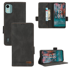 Magnetic Clasp Leather Phone Case, For Nokia C12 / C12 Pro / C12 Plus, For Nokia G42, For Nokia C22, For Nokia C32