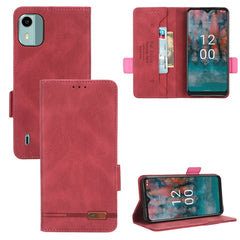 Magnetic Clasp Leather Phone Case, For Nokia C12 / C12 Pro / C12 Plus, For Nokia G42, For Nokia C22, For Nokia C32