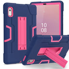 For Lenovo Tab M9 / TB-310FU / Navy Blue Rose Red