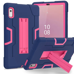 Contrast Color Silicone Hybrid PC Tablet Case with Holder, For Lenovo Tab M11/ Xiaoxin Pad 11 2024, For Lenovo Tab M8 4th Gen, For Lenovo Tab M9 / TB-310FU