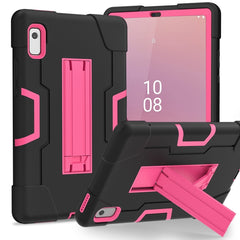 Contrast Color Silicone Hybrid PC Tablet Case with Holder, For Lenovo Tab M11/ Xiaoxin Pad 11 2024, For Lenovo Tab M8 4th Gen, For Lenovo Tab M9 / TB-310FU