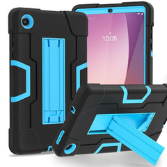 Contrast Color Silicone Hybrid PC Tablet Case with Holder, For Lenovo Tab M11/ Xiaoxin Pad 11 2024, For Lenovo Tab M8 4th Gen, For Lenovo Tab M9 / TB-310FU