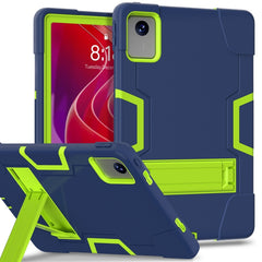 Contrast Color Silicone Hybrid PC Tablet Case with Holder, For Lenovo Tab M11/ Xiaoxin Pad 11 2024, For Lenovo Tab M8 4th Gen, For Lenovo Tab M9 / TB-310FU