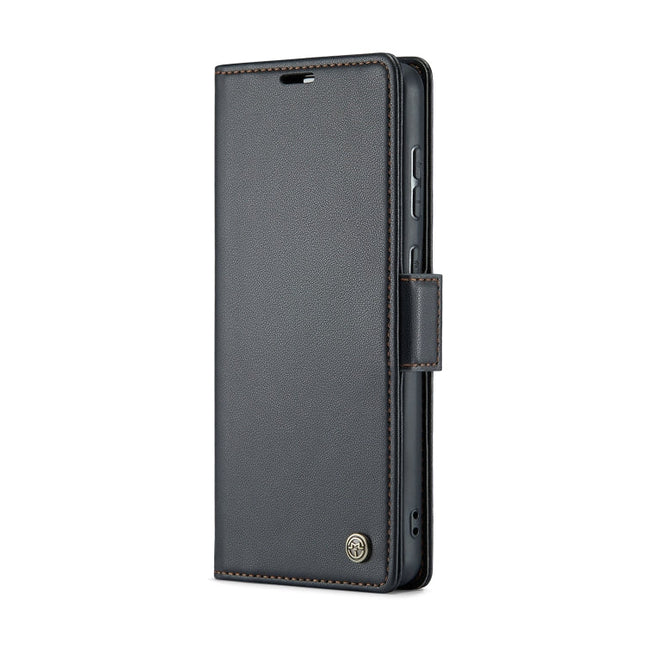 CaseMe 023 Butterfly Buckle Litchi Texture RFID Anti-theft Leather Phone Case, For Samsung Galaxy A73 5G, For Samsung Galaxy A33 5G, For Samsung Galaxy S22 Ultra 5G, For Samsung Galaxy S22+ 5G