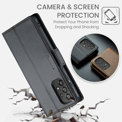 CaseMe 023 Butterfly Buckle Litchi Texture RFID Anti-theft Leather Phone Case