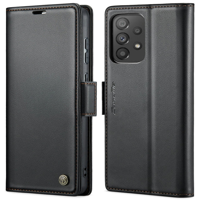 CaseMe 023 Butterfly Buckle Litchi Texture RFID Anti-theft Leather Phone Case, For Samsung Galaxy A73 5G, For Samsung Galaxy A33 5G, For Samsung Galaxy S22 Ultra 5G, For Samsung Galaxy S22+ 5G