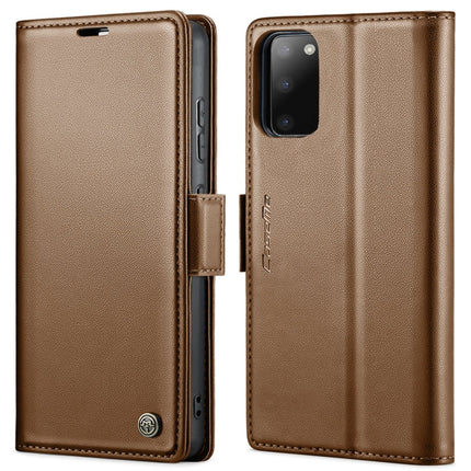 CaseMe 023 Butterfly Buckle Litchi Texture RFID Anti-theft Leather Phone Case, For Samsung Galaxy S20, For Samsung Galaxy S20+, For Samsung Galaxy A71 4G, For Samsung Galaxy A51 4G/M40s